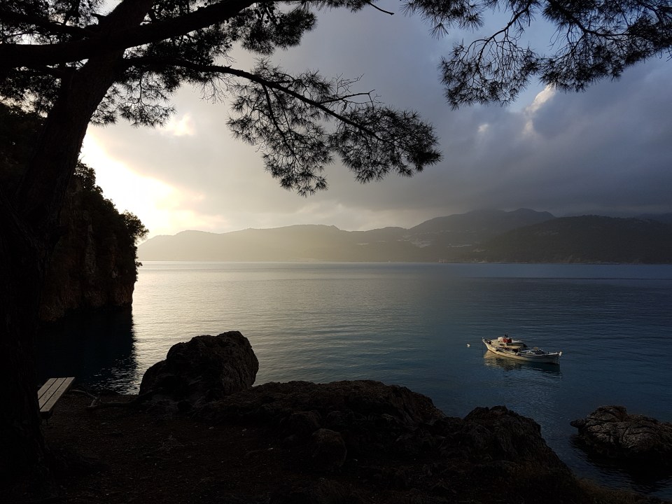 Abendstimmung in der Korsan köyü