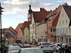 Sulzbach-Rosenberg bei der Ankunft